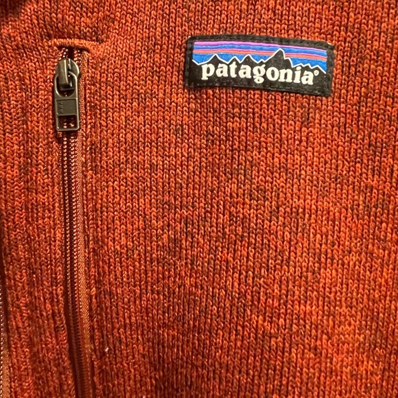 Patagonia better sweater red zip up vest - Picture 2 of 4